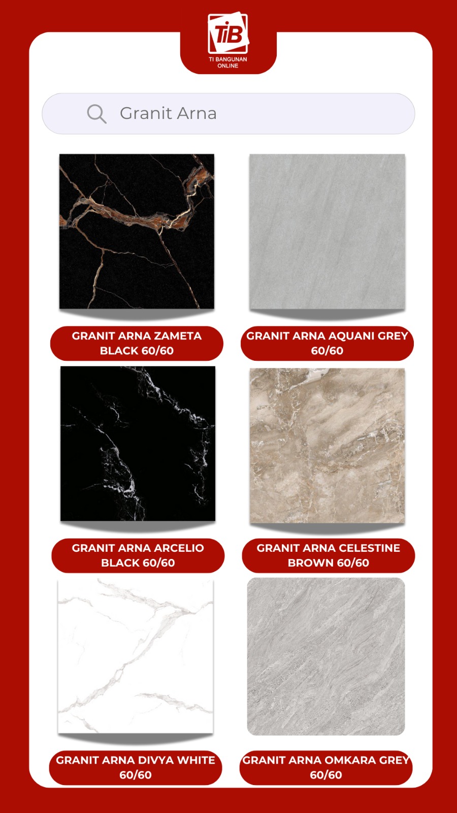 Rekomendasi Granit Lantai 60 x 60 Berkualitas dan Harga Terbaik
