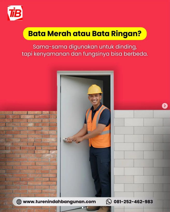 Bata Merah atau Bata Ringan? Perbedaannya Bisa Menghemat Jutaan Rupiah