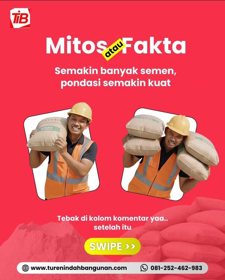 Ini Takaran Semen untuk Pondasi Rumah – Jangan Sampai Salah