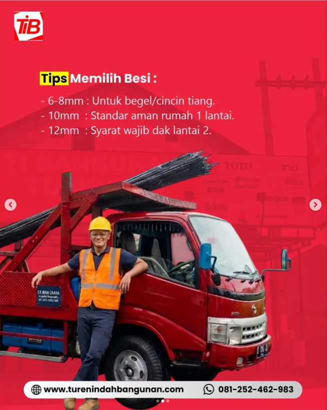 Tips Memilih Besi Beton
