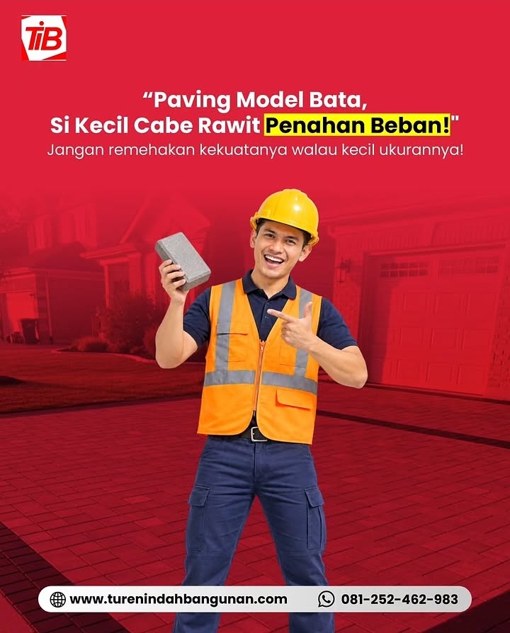 4 Kelebihan Paving Bata, Si Kecil yang Kokoh